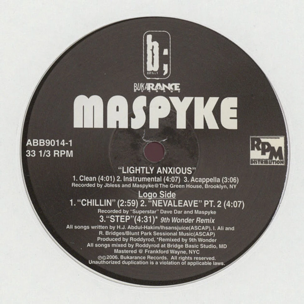 Maspyke - Lightly anxious