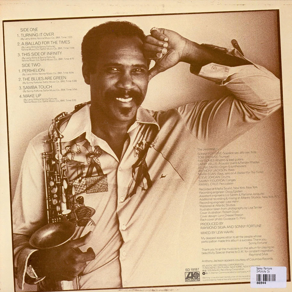 Sonny Fortune - Infinity Is