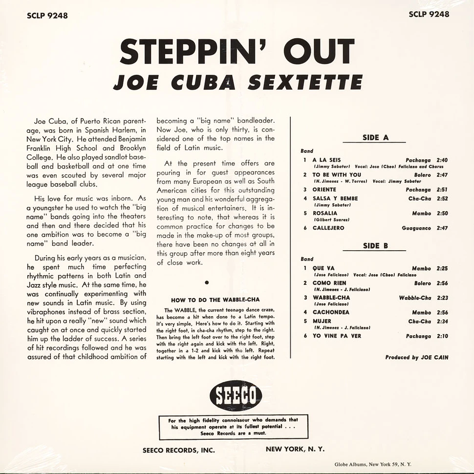 The Joe Cuba Sextet - Steppin' out