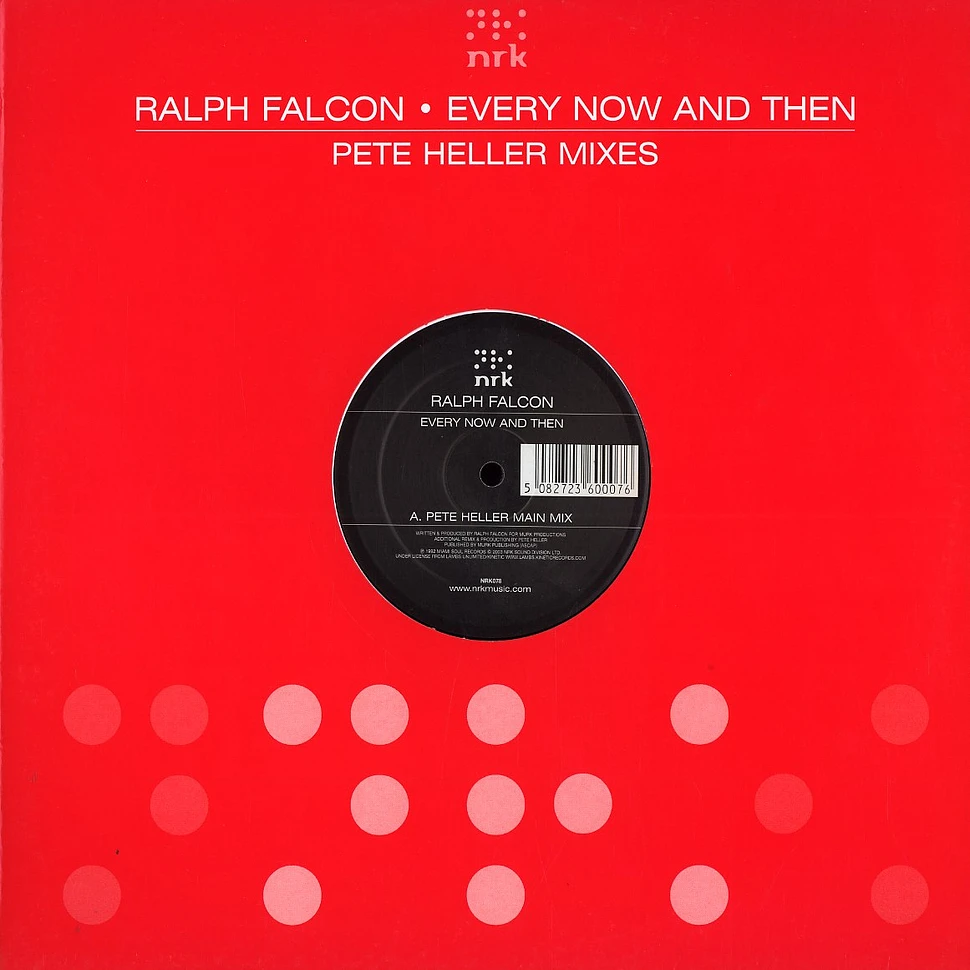 Ralph Falcon - Every now and then Pete Heller mixes