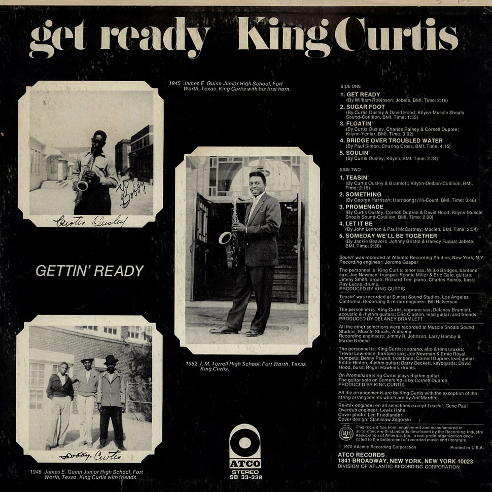 King Curtis - Get Ready