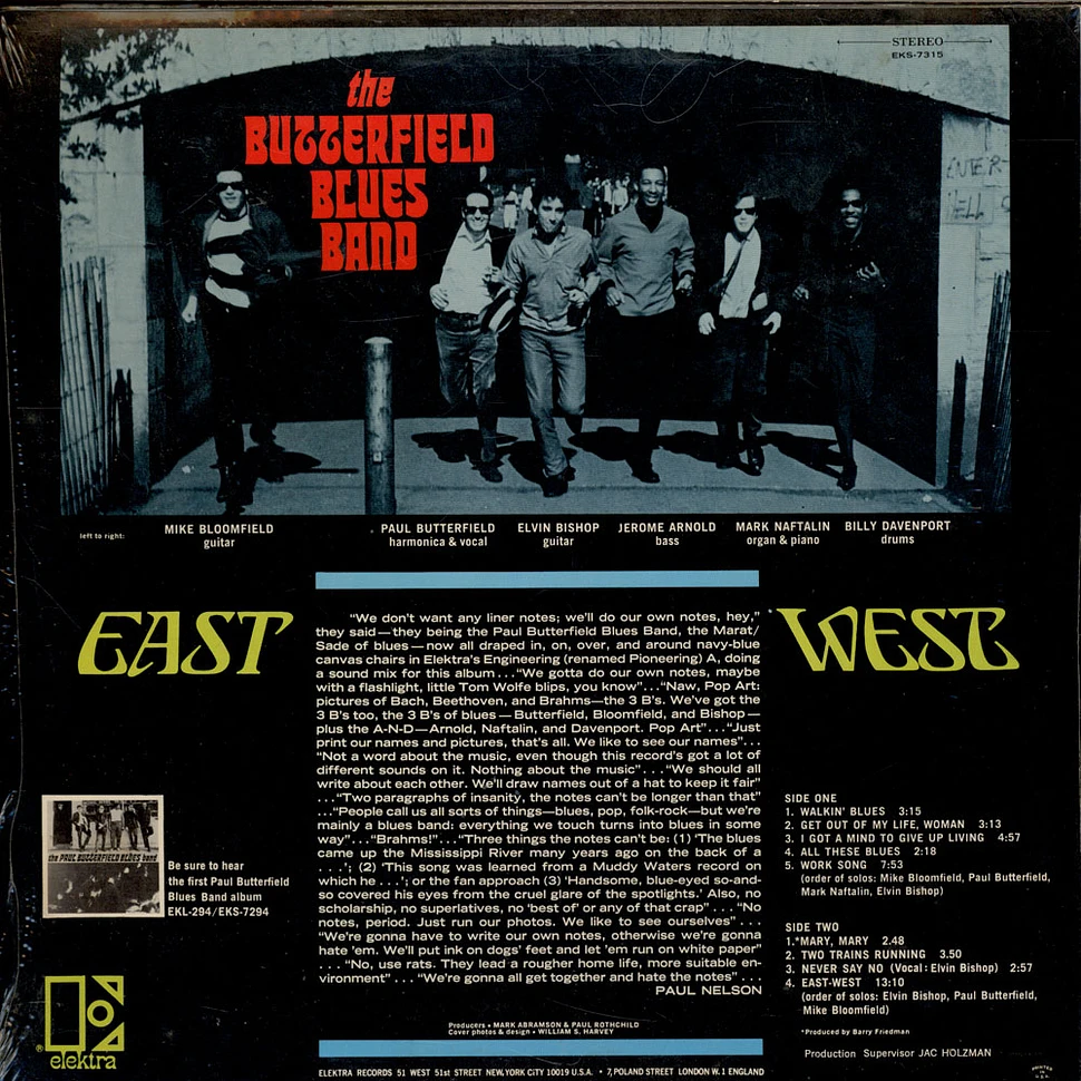 The Paul Butterfield Blues Band - East-West