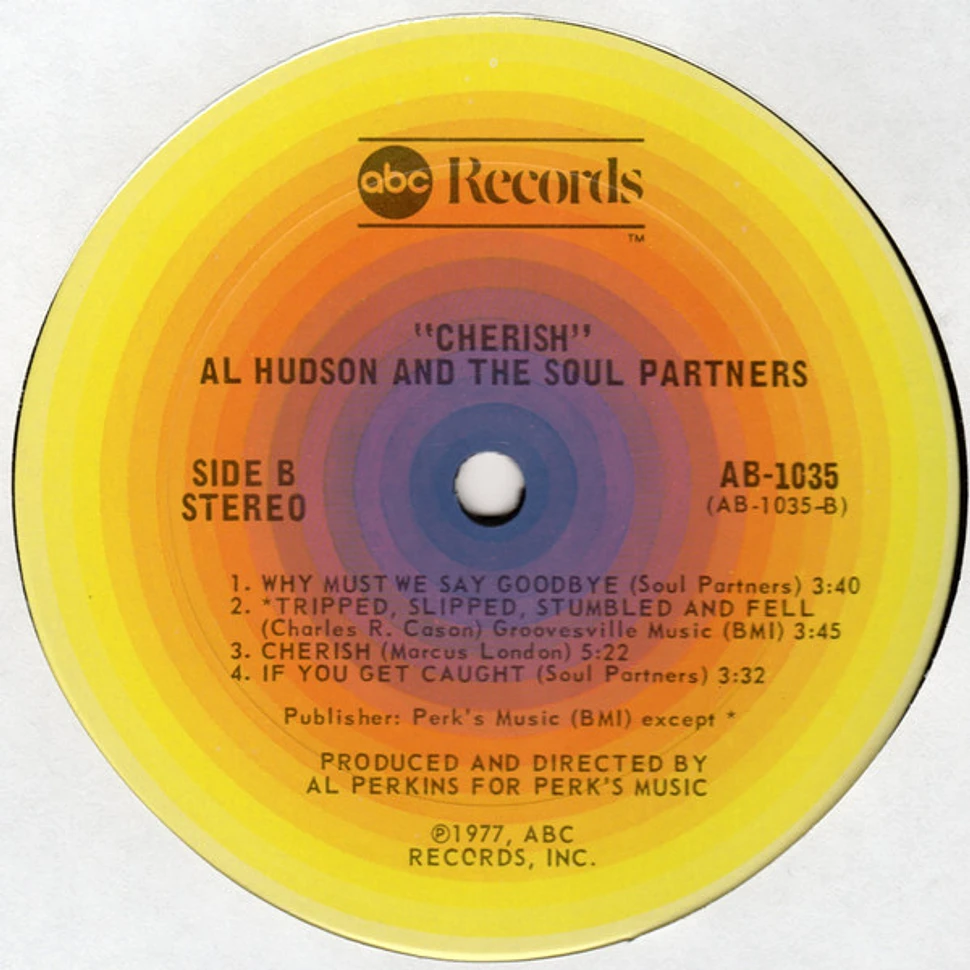 Al Hudson & The Partners - Cherish