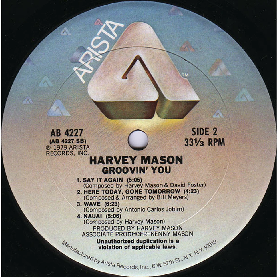 Harvey Mason - Groovin' You