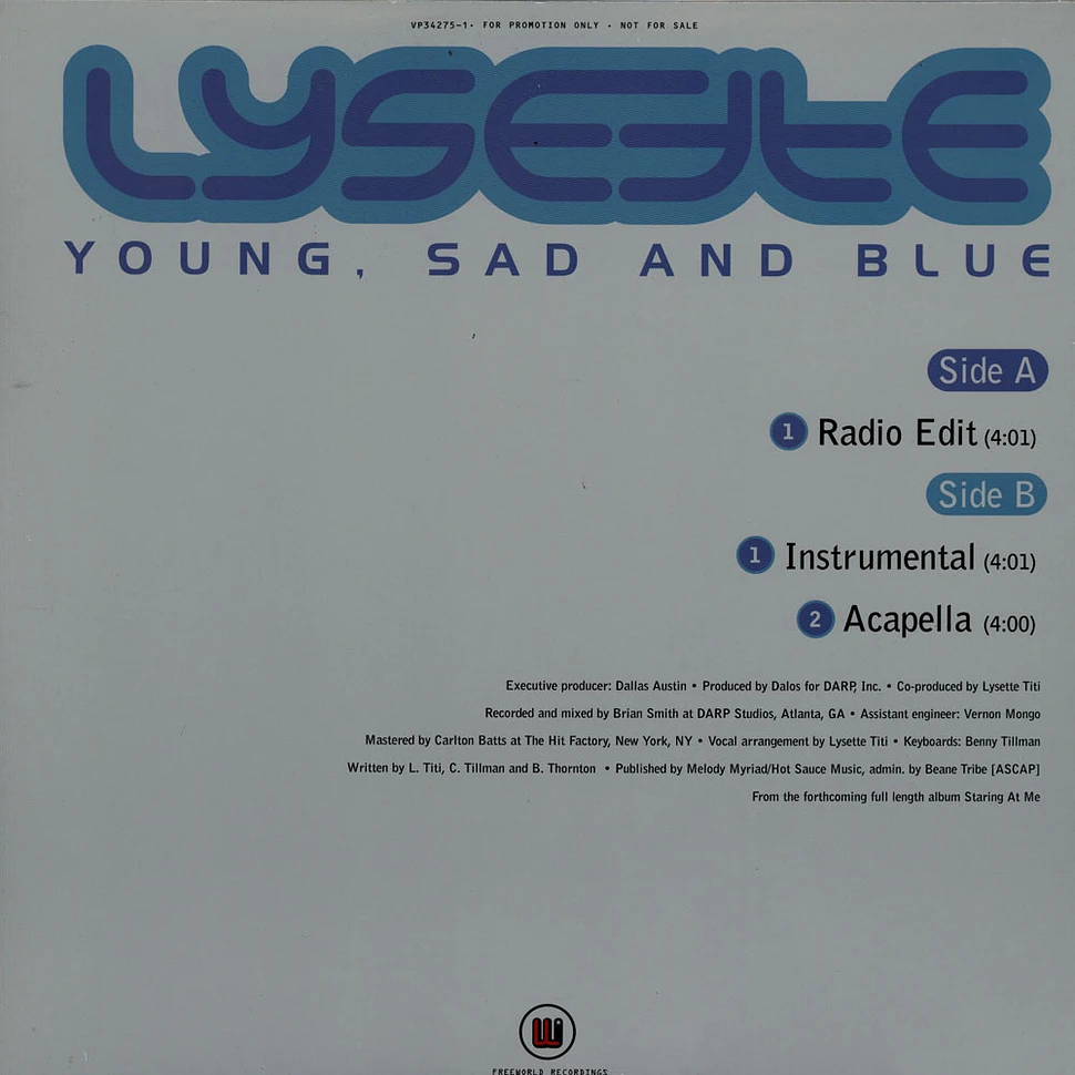 Lysette Titi - Young, Sad And Blue