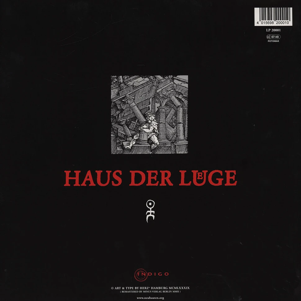 Einstürzende Neubauten - Haus der Lüge