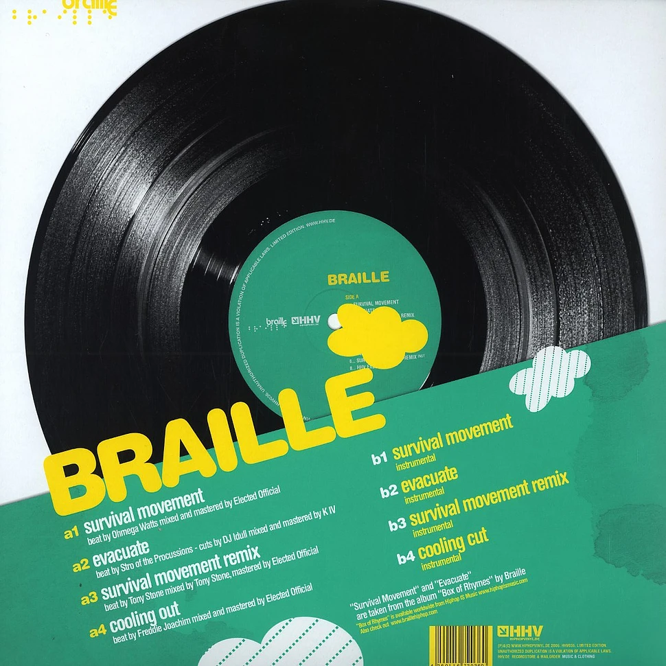 Braille of Lightheaded - Survival Movement & Evacuate EP
