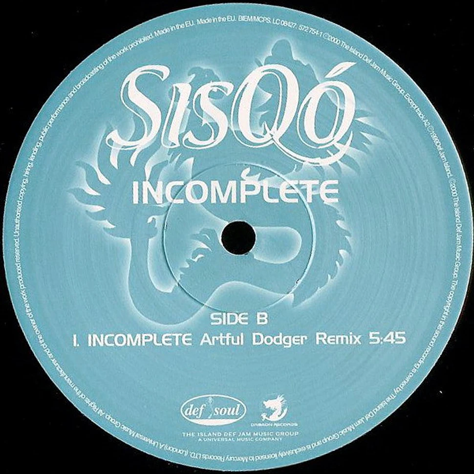 Sisqo - Incomplete