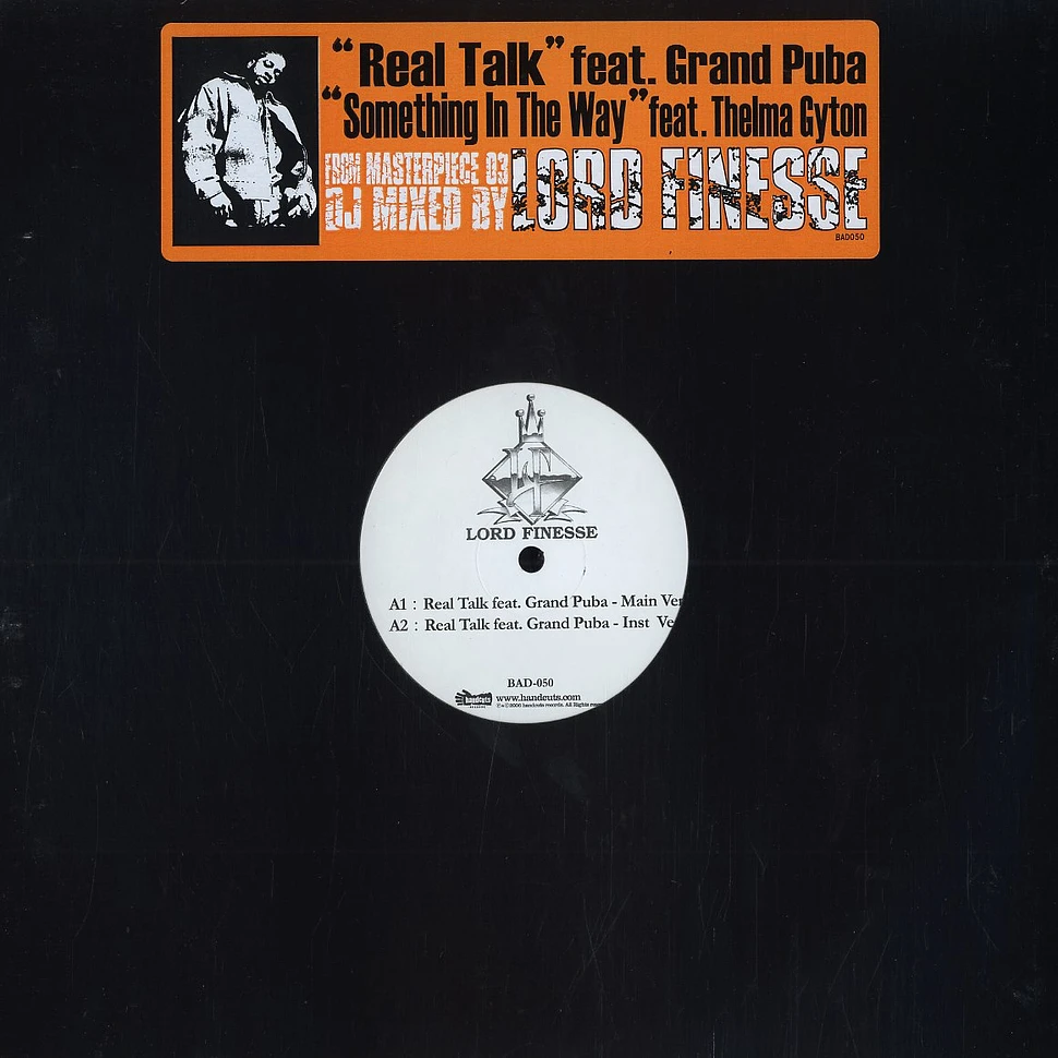 Lord Finesse - Real Talk Feat. Grand Puba