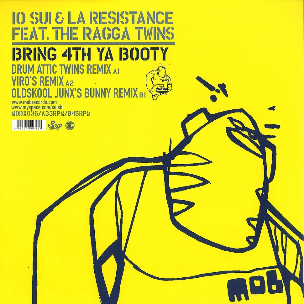 10 Sui & La Resistance - Bring 4th ya booty feat. The Ragga Twins
