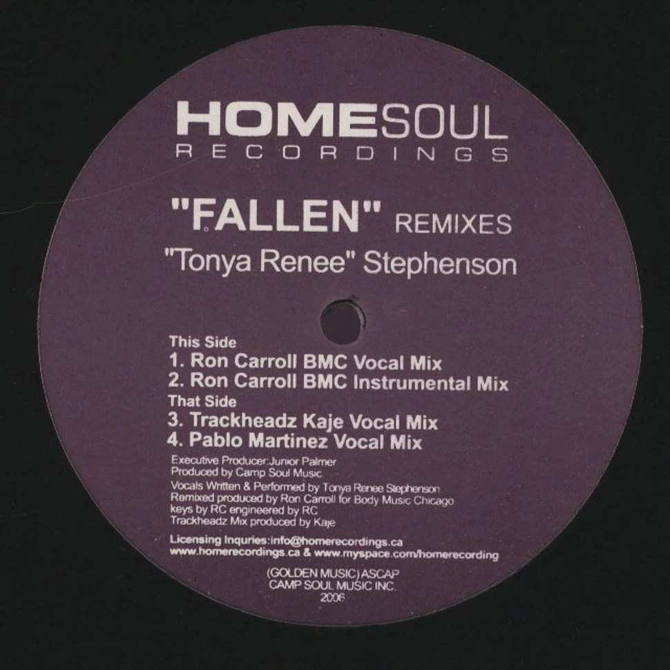 Tonya Renee Stephenson - Fallen remixes