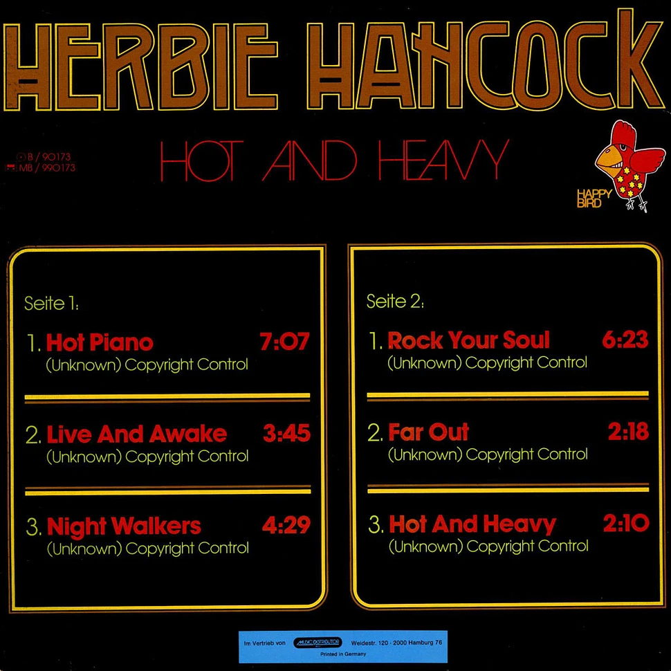 Herbie Hancock - Hot And Heavy