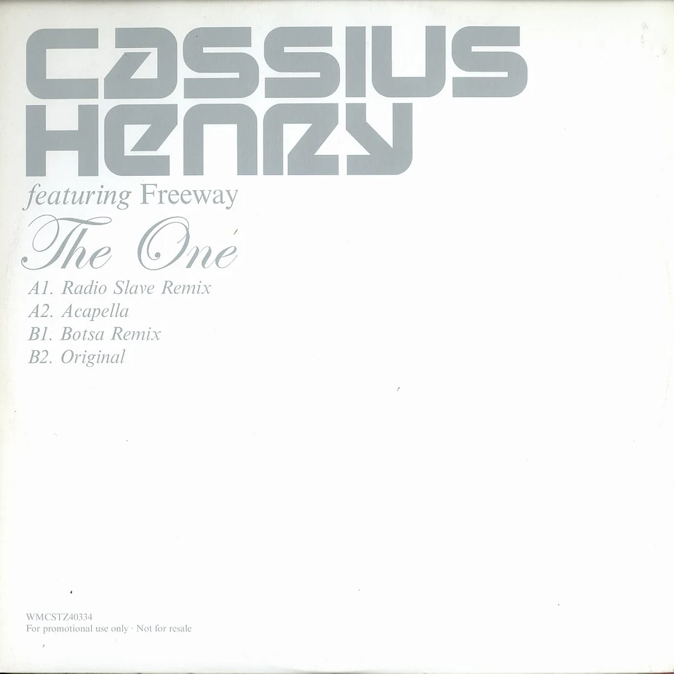 Cassius Henry - The one Radio Slaave remix feat. Freeway