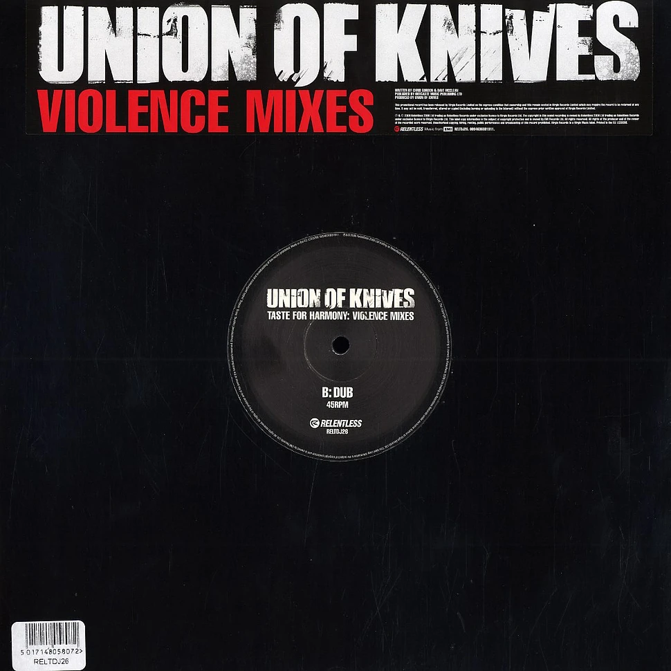 Union Of Knives - Taste for harmony: Violence mixes