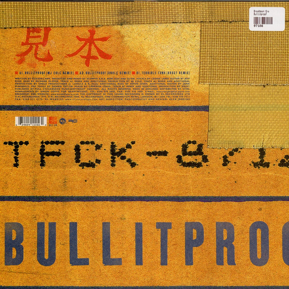 Breakbeat Era - Bullitproof