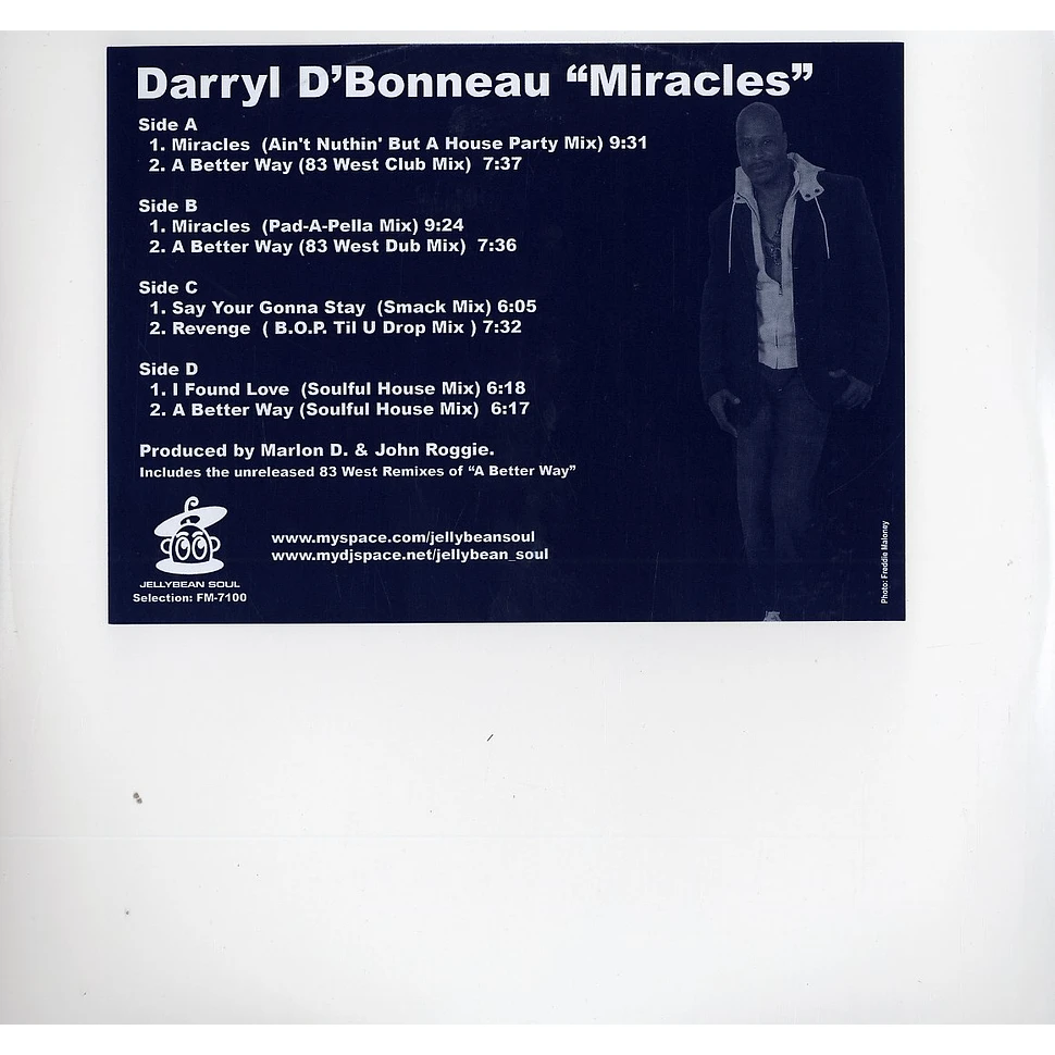 Darryl D'Bonneau - Miracles