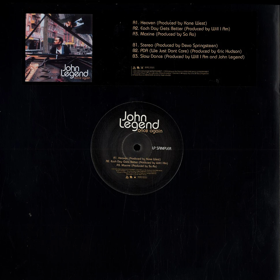 John Legend - Once again sampler
