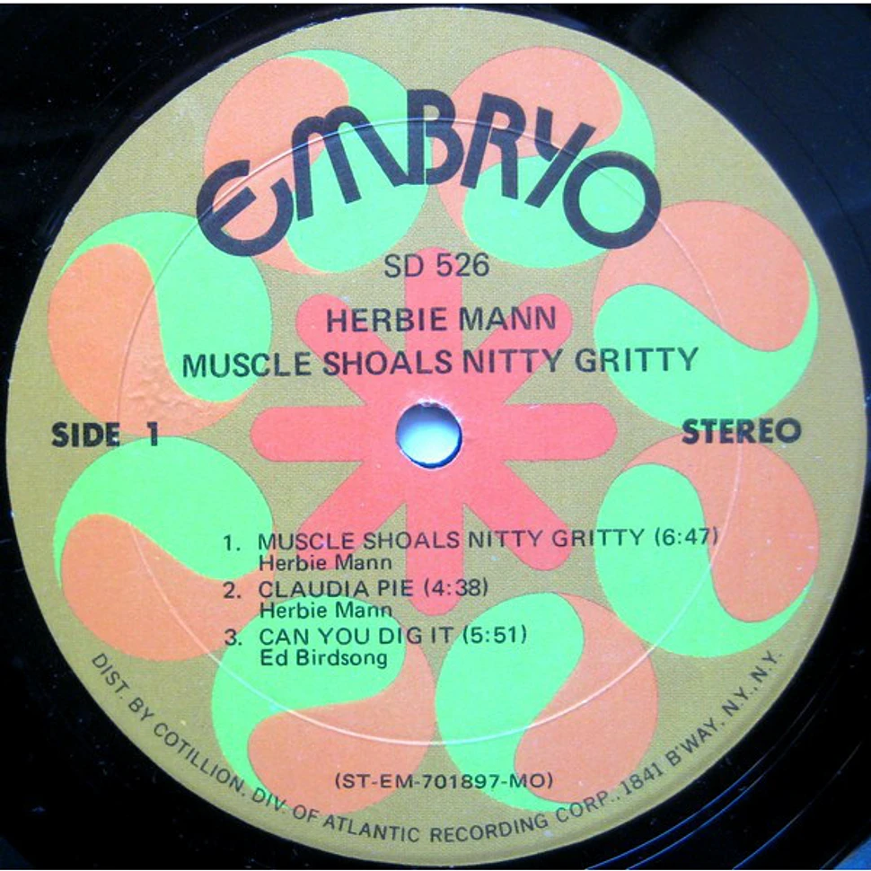 Herbie Mann - Muscle Shoals Nitty Gritty