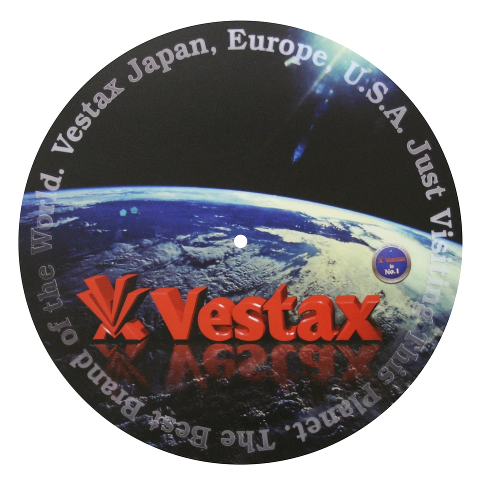 Slipmat - Vestax neoprene planet earth design