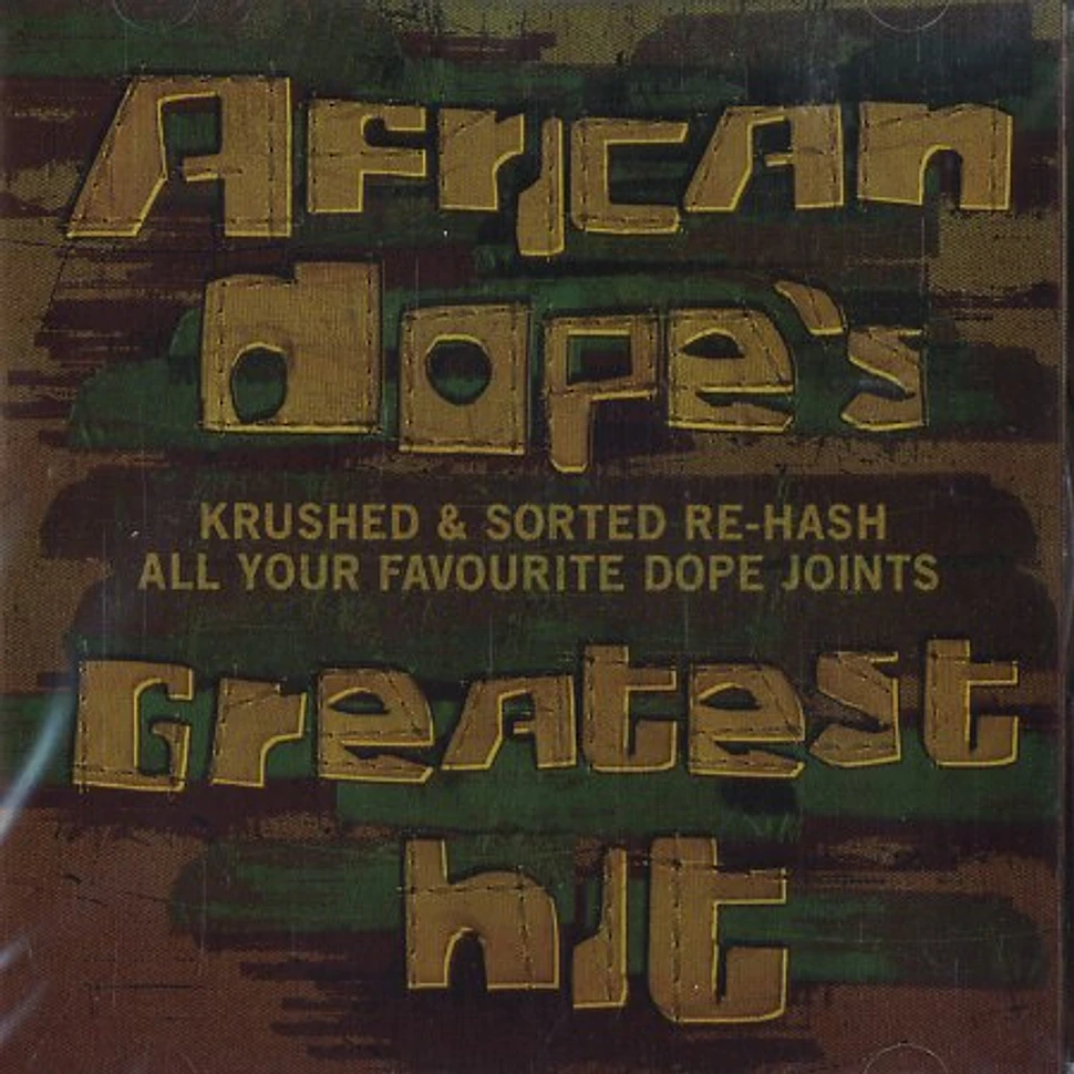 African Dope presents - African Dope'S greatest hits