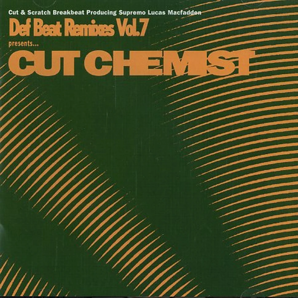 Cut Chemist - Def beat remixes volume 7