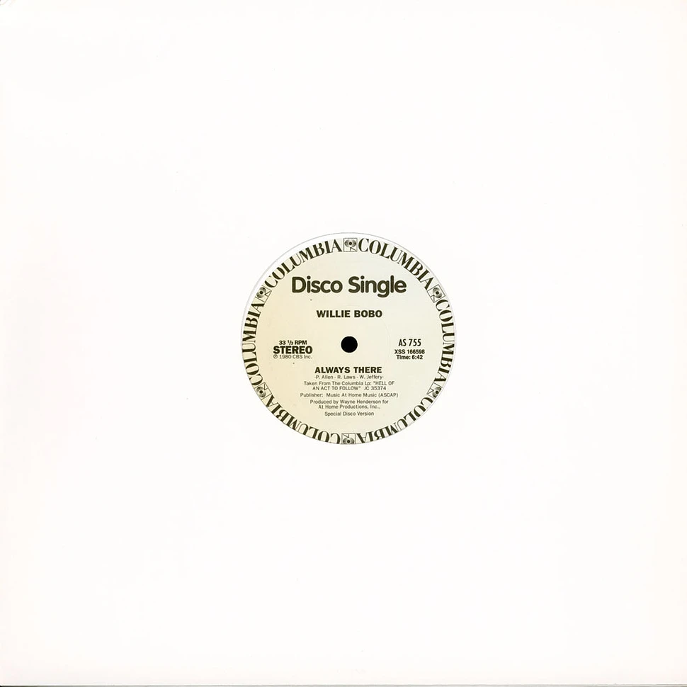 Rodney Franklin / Willie Bobo - The Groove / Always There