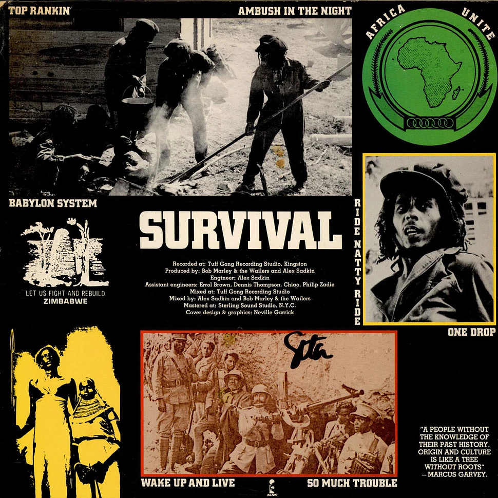 Bob Marley & The Wailers - Survival