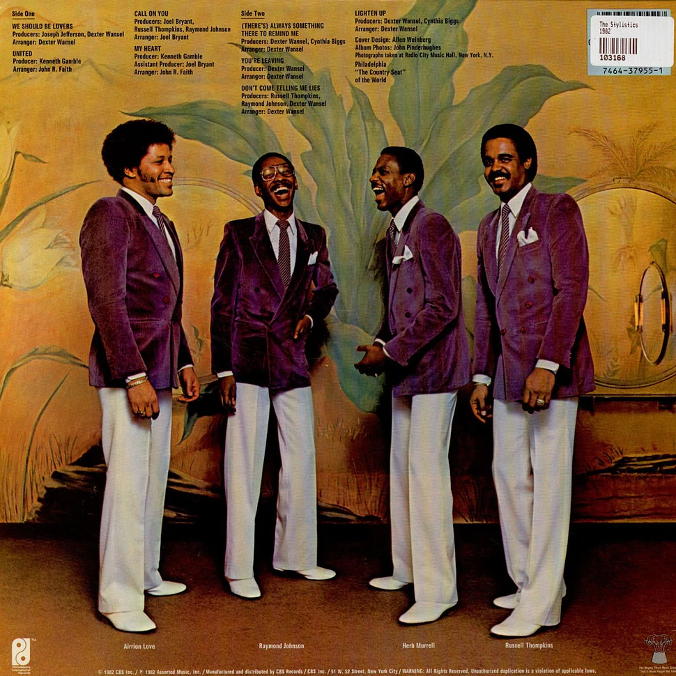 The Stylistics - 1982