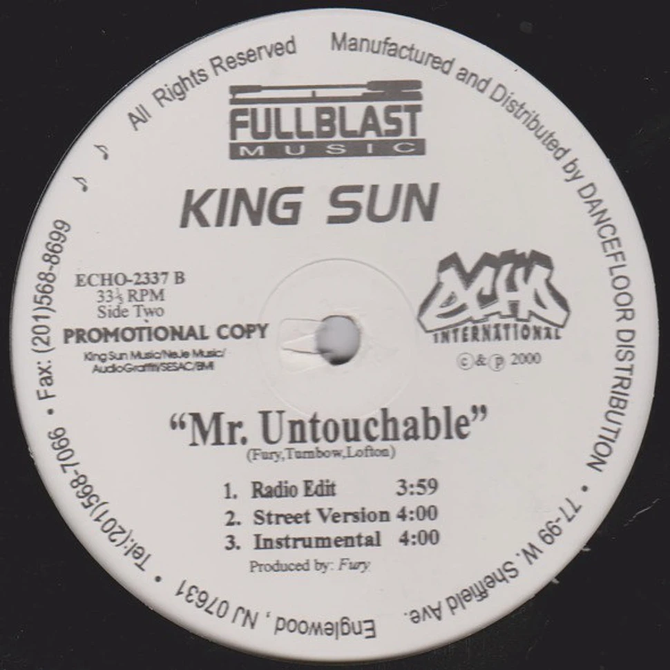 King Sun Featuring Hawkman - Fistful Of Franklins