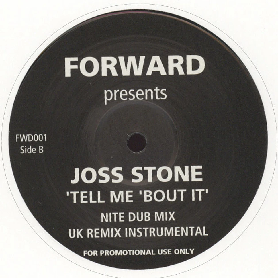 Joss Stone - Tell me 'bout it UK remix