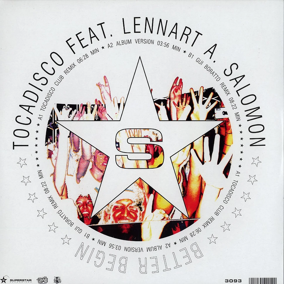 Tocadisco - Better begin feat. Lennart A.Salomon