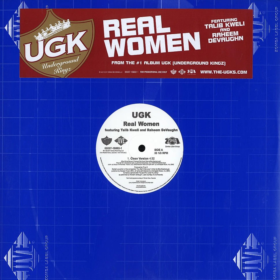 UGK - Real women feat. Talib Kweli & Raheem DeVaughn