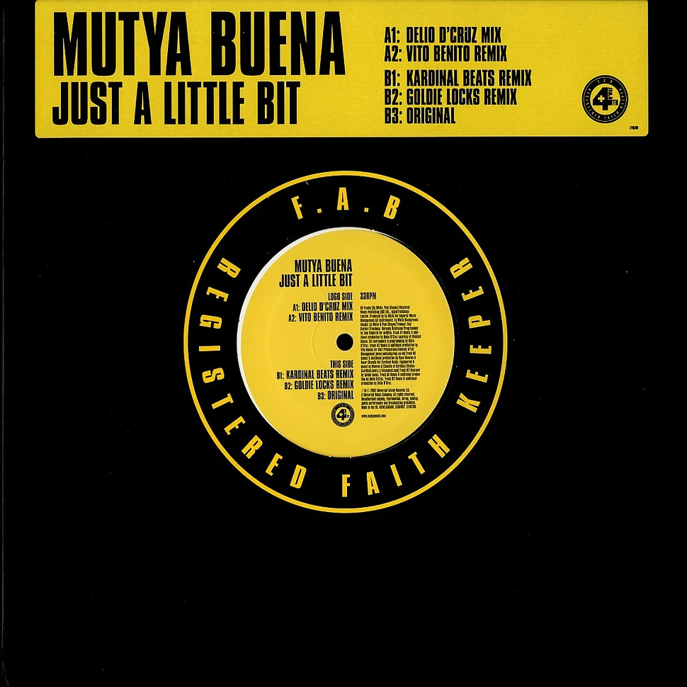 Mutya Buena - Just a little bit