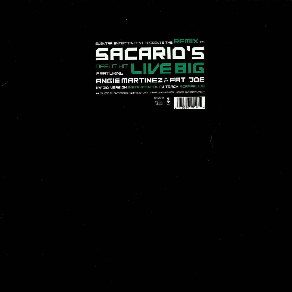 Sacario Featuring Angie Martinez & Fat Joe - Live Big (Remix)