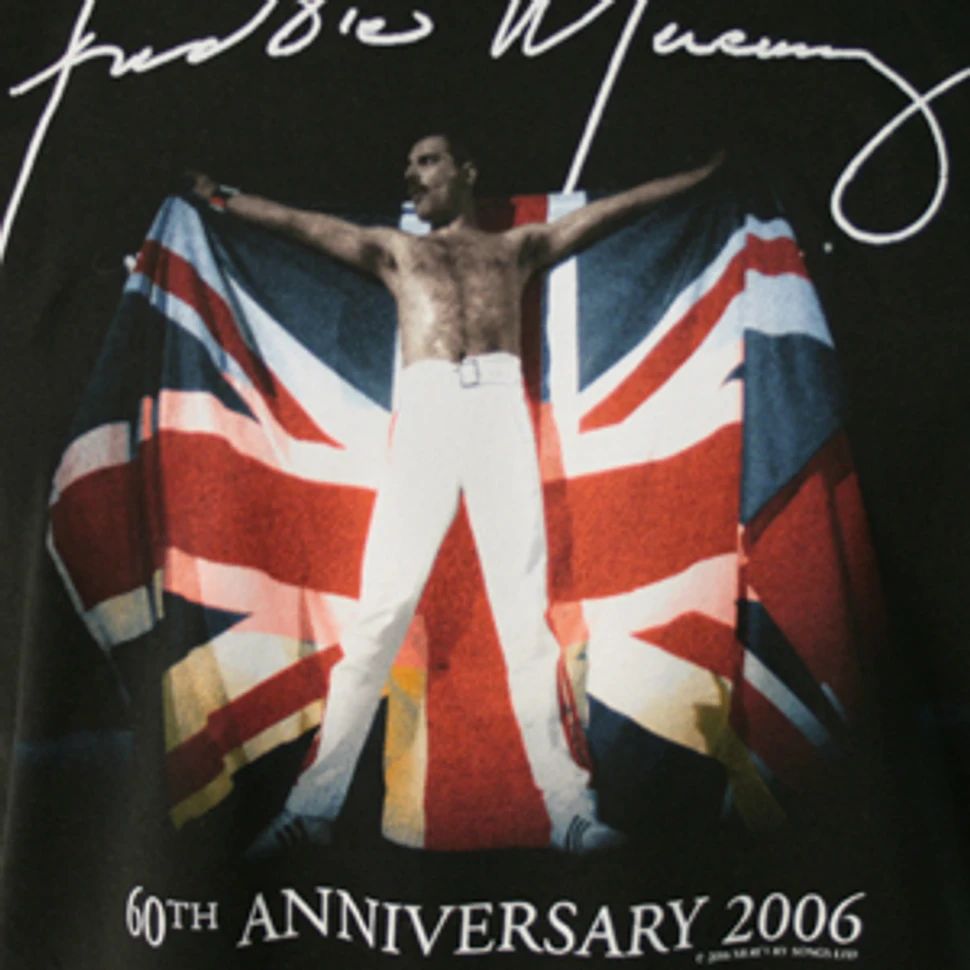 Freddy Mercury - British flag T-Shirt