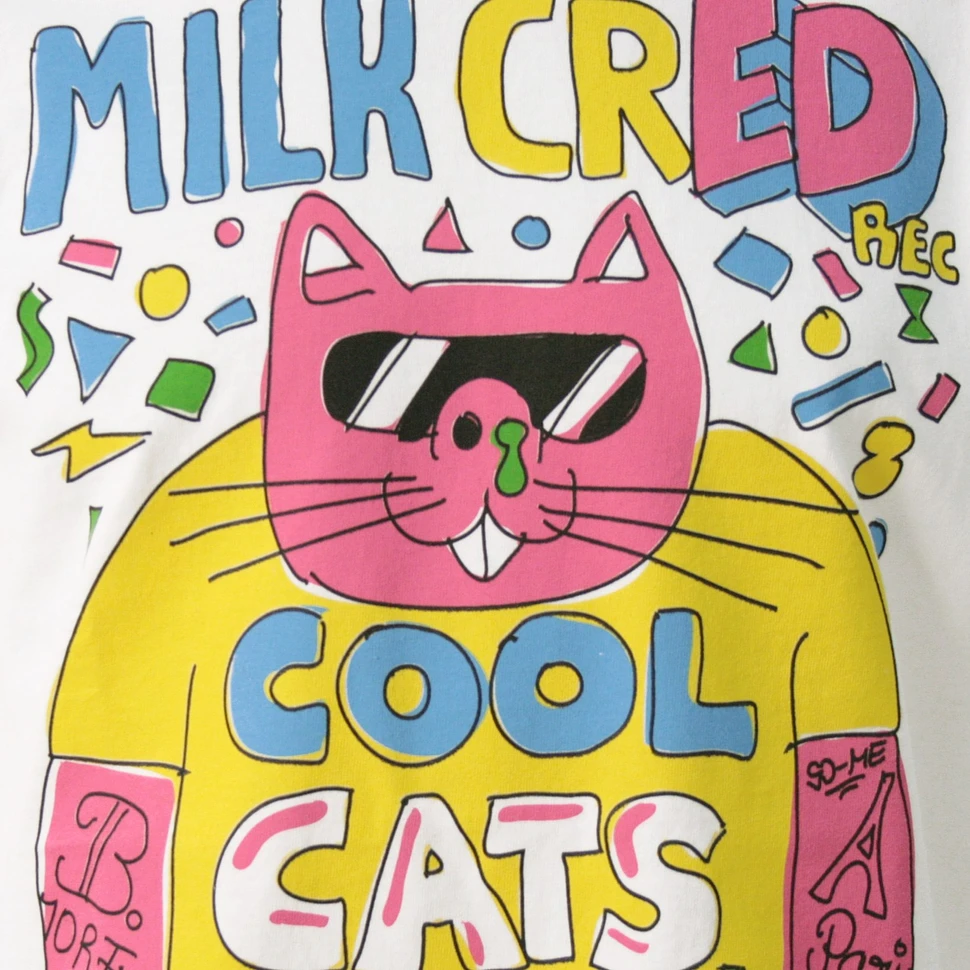 Milkcrate Athletics & Ed Banger - Cool cats T-Shirt