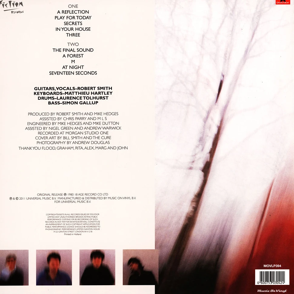 The Cure - Seventeen Seconds