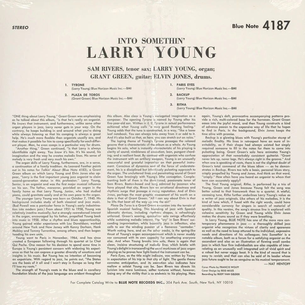 Larry Young - Into somethin'