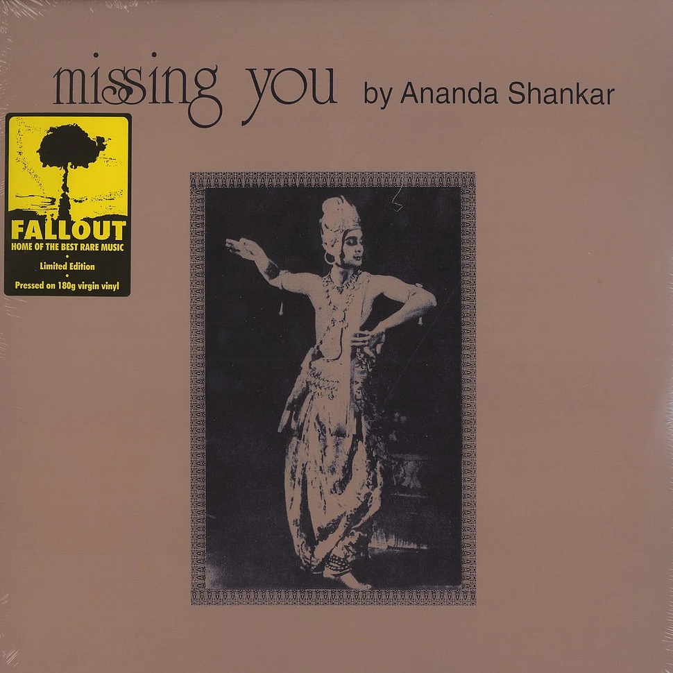 Ananda Shankar - Missing you