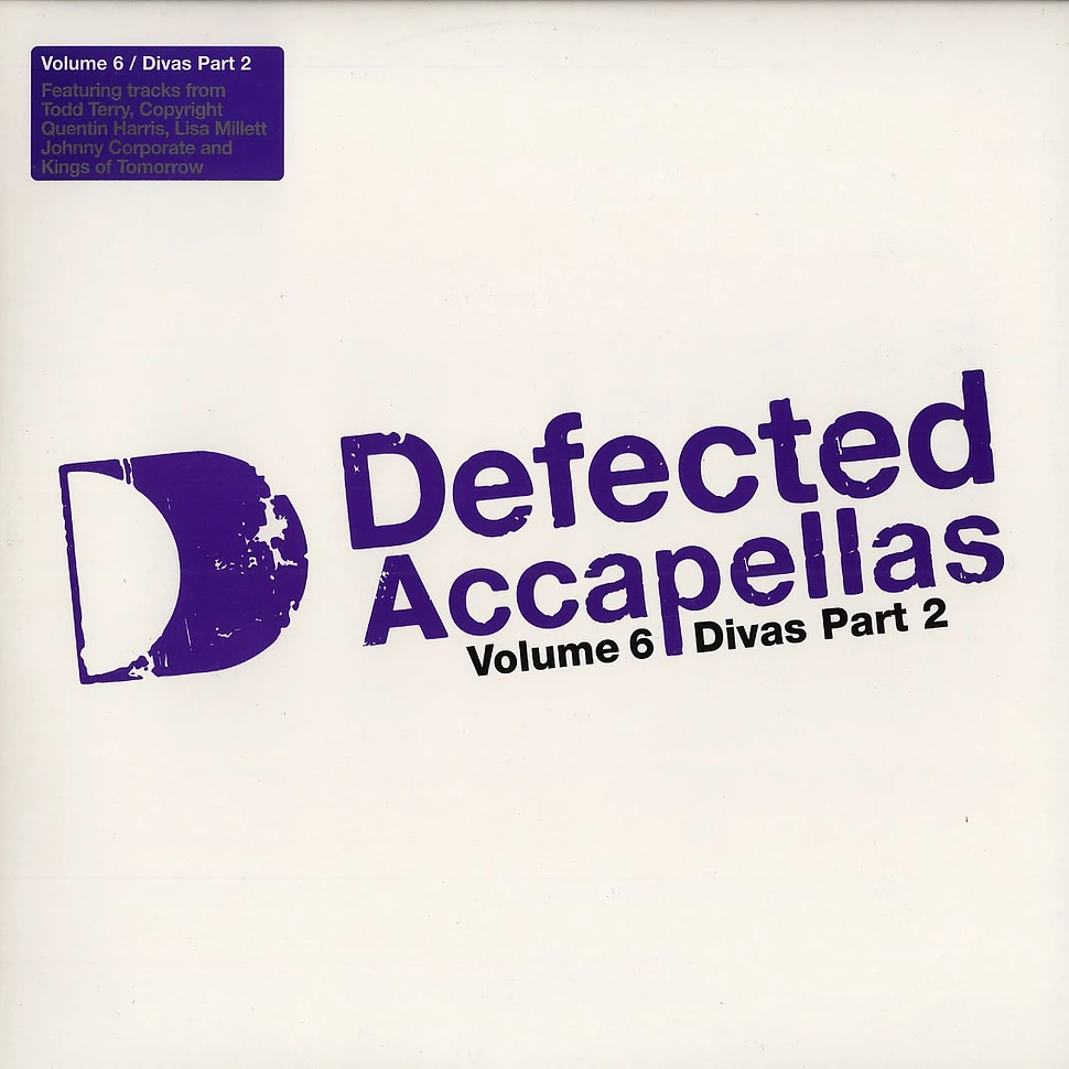Defected Accapellas - Volume 6 - divas part 2