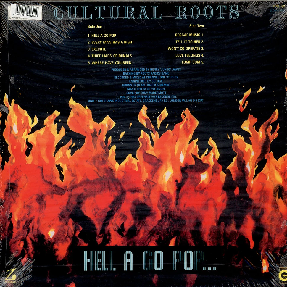 Cultural Roots - Hell a go pop ...