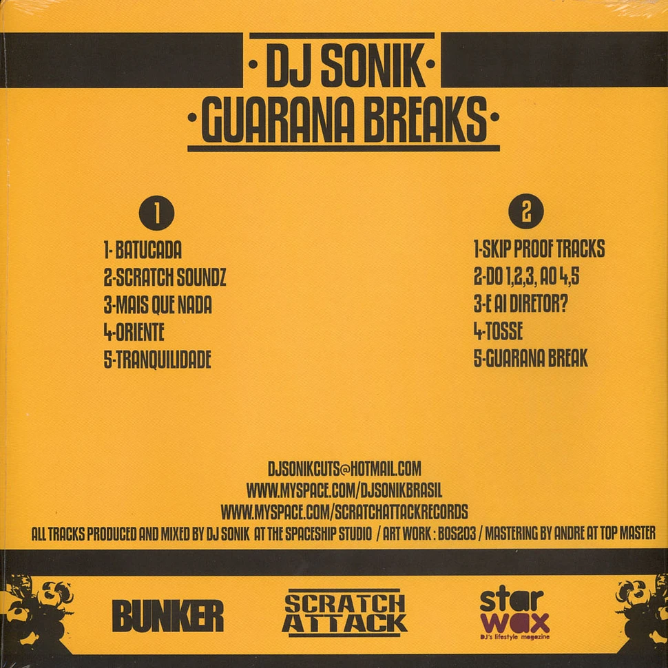 DJ Sonik - Guarana Breaks Volume 1