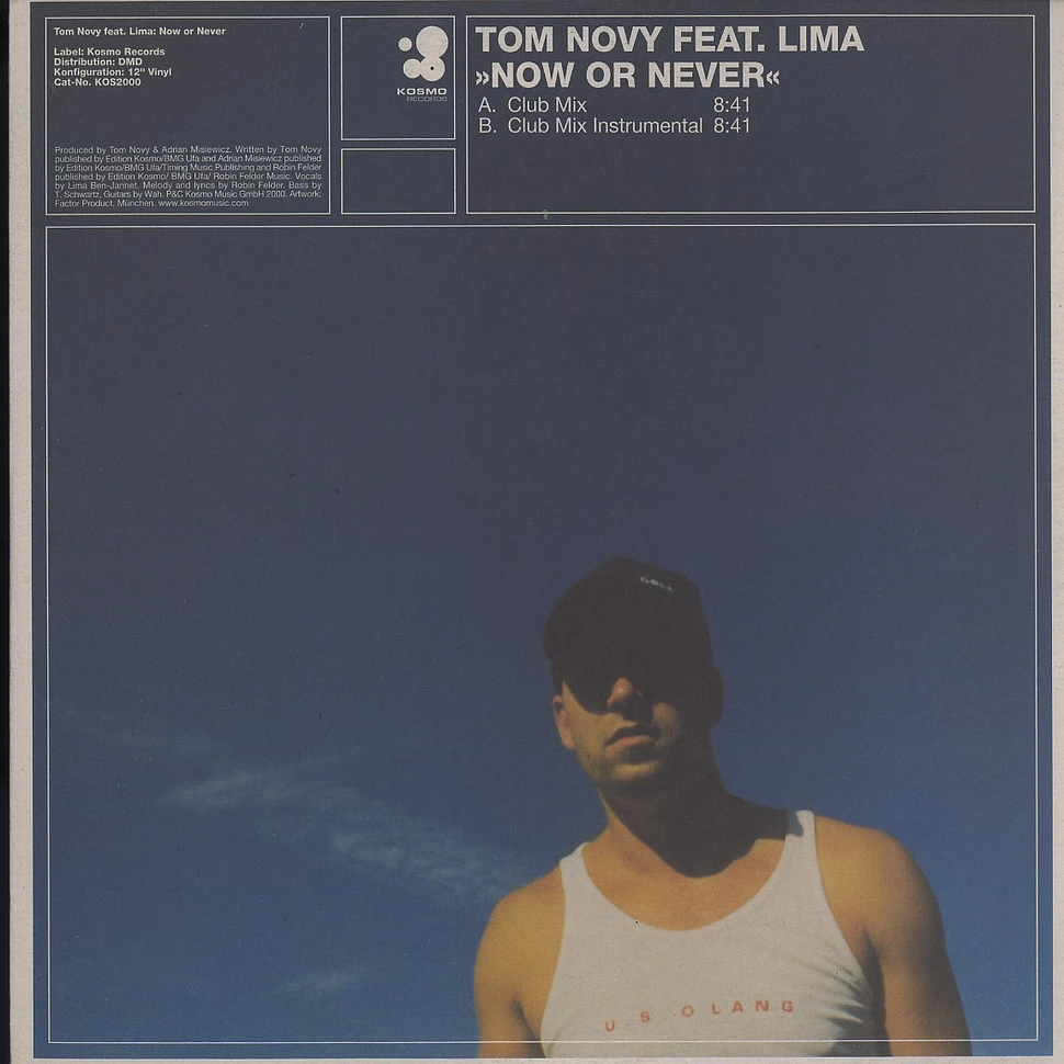 Tom Novy - Now or never feat. Lima