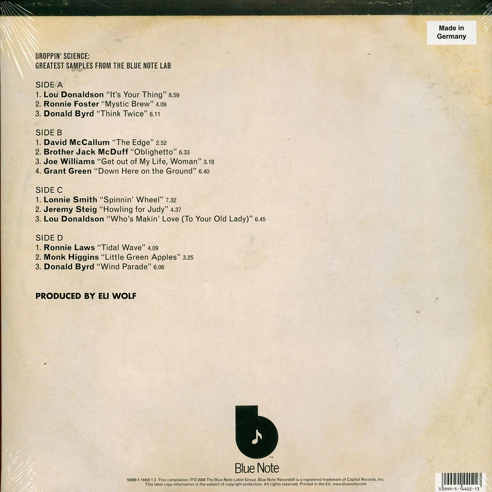 Droppin Science - Greatest samples from the Blue Note Lab