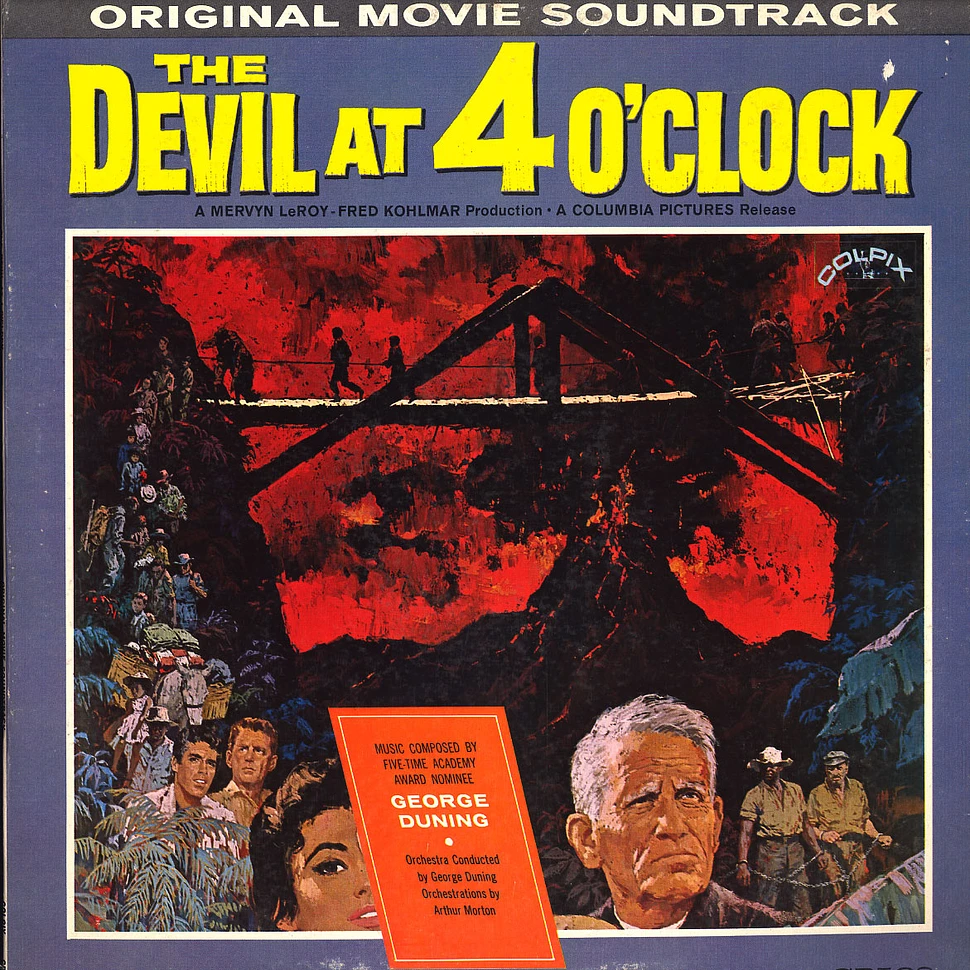 George Duning - OST The devil at 5 o'clock
