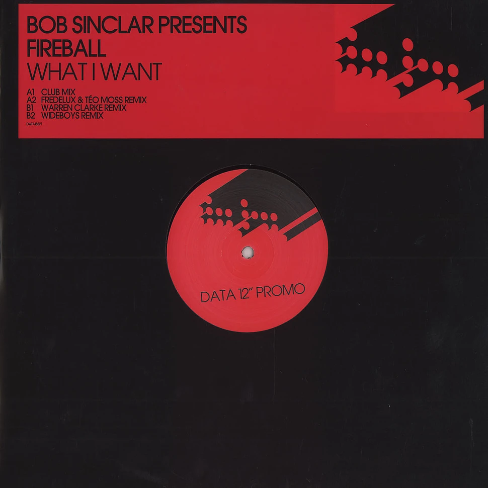Bob Sinclar presents Fireball - What i want