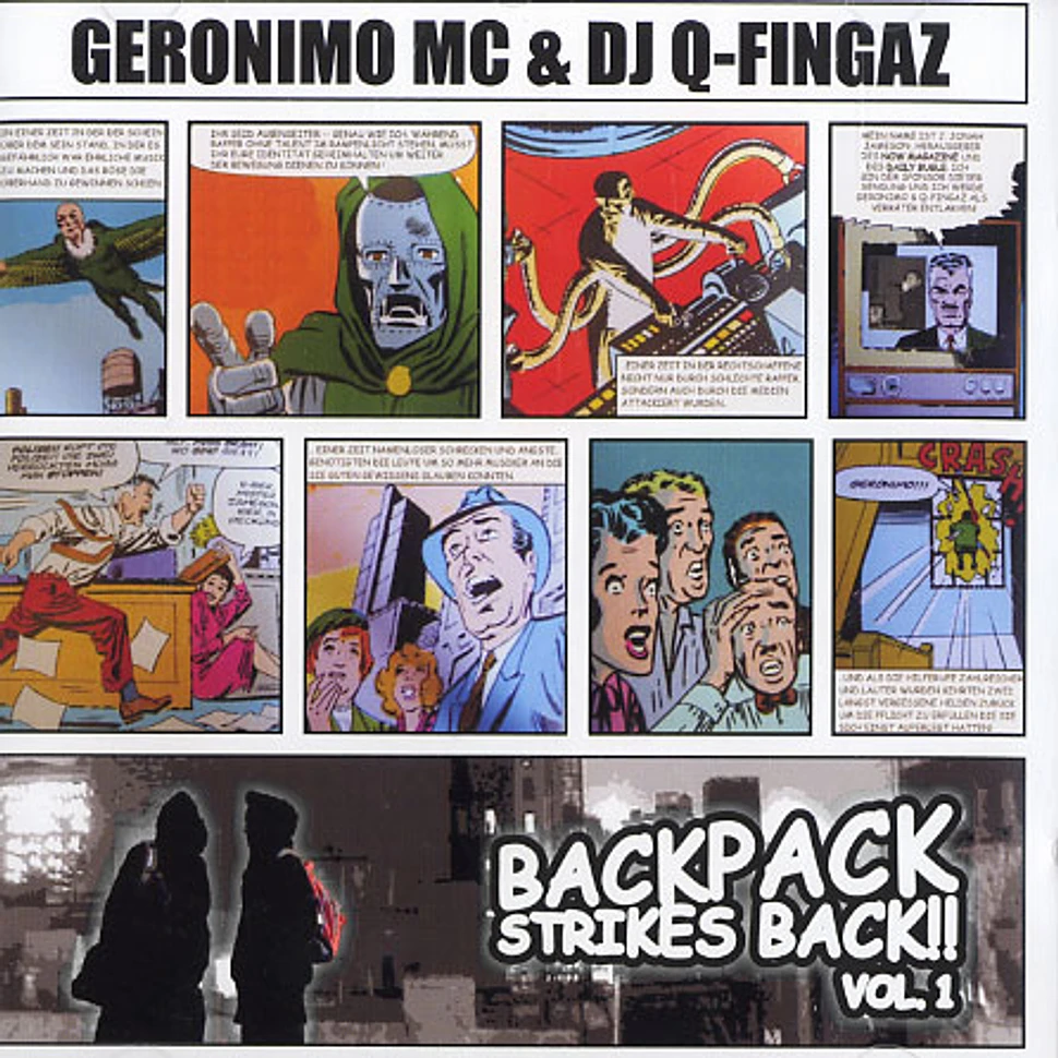 Geronimo MC & DJ Q-Fingaz - Backpack strikes back volume 1