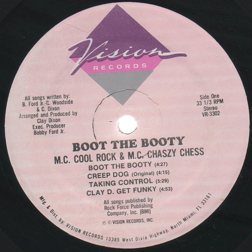 MC Cool Rock & MC Chaszy Chess - Boot The Booty