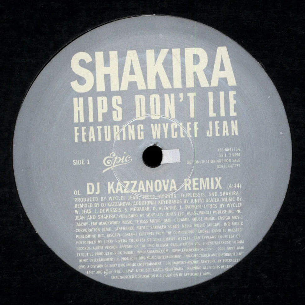 Shakira - Hips don't lie feat. Wyclef DJ Kazzanova remix