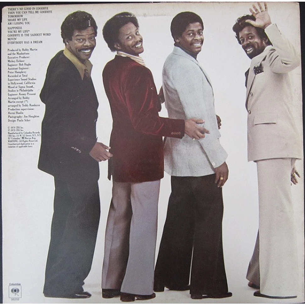 Manhattans - There's No Good In Goodbye